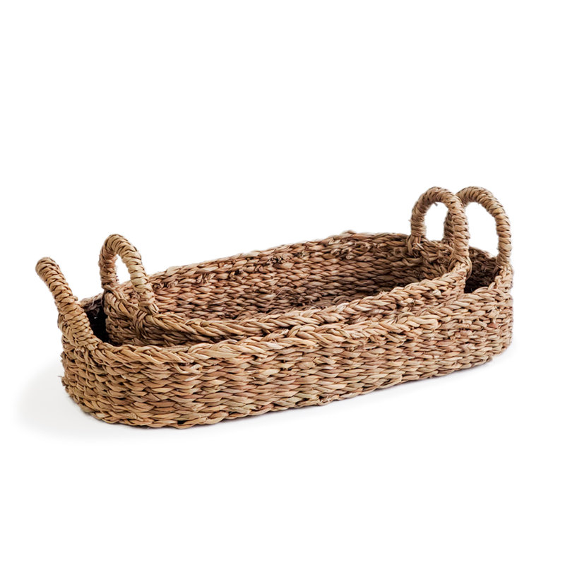 Rosalind Wheeler Seagrass Basket | Wayfair