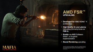 Presentation slide on FSR Redstone