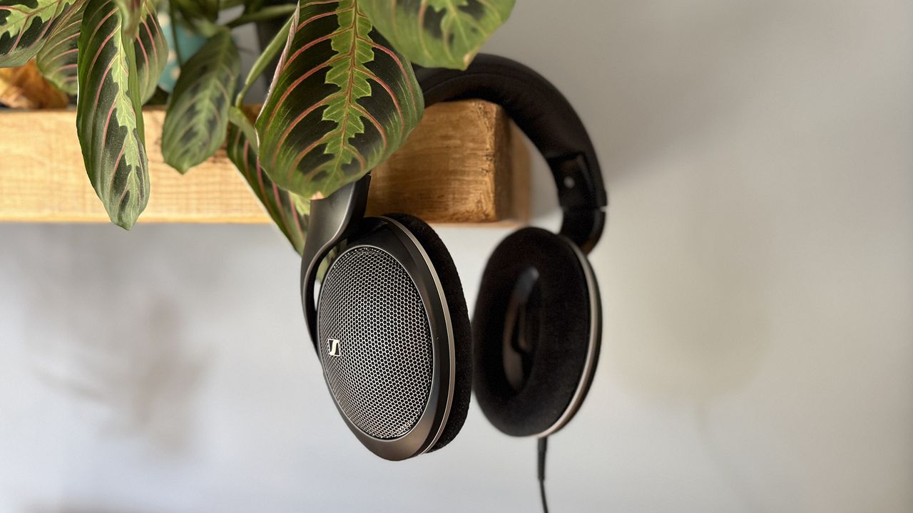 Various shots of the Sennheiser HD 550 headphones.