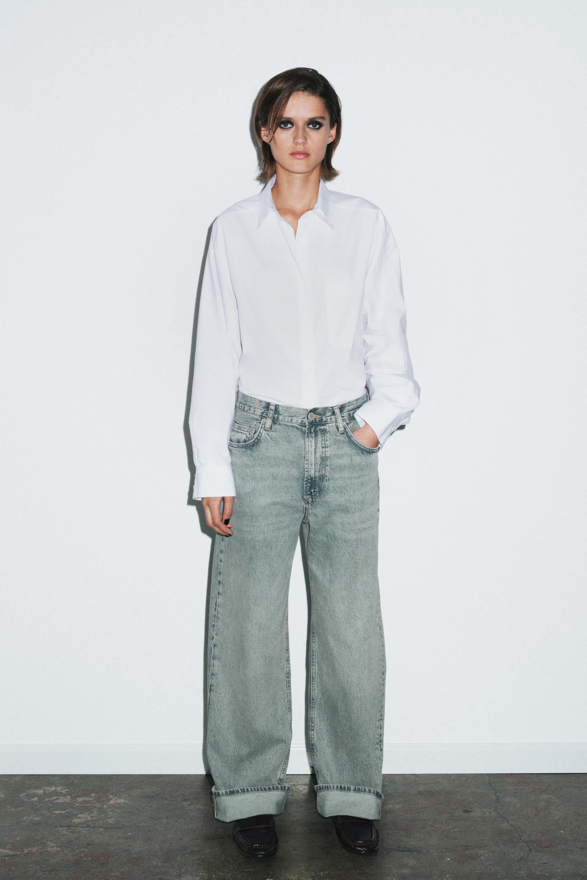 Zw Collection Mid-Rise Baggy Jeans
