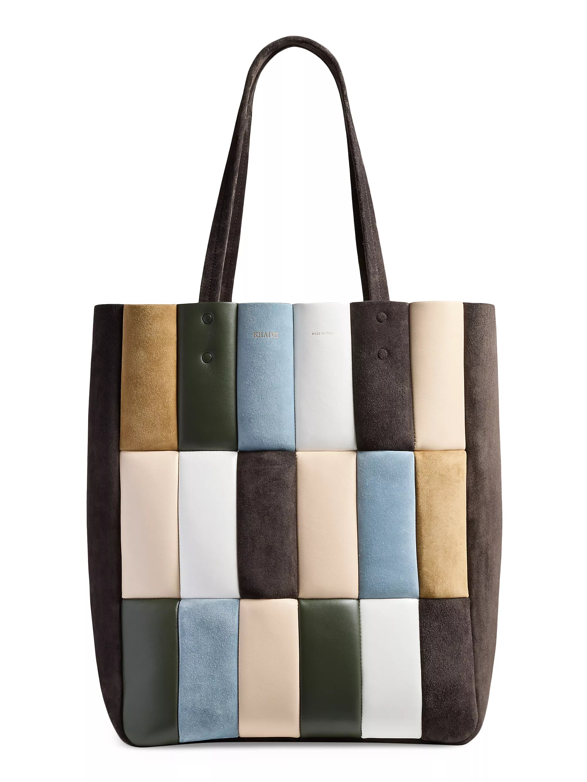 Zoe Patchwork Leather Tote Bag