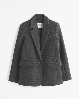 Wool-Blend Blazer