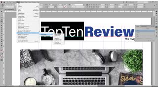 InDesign text variable menu