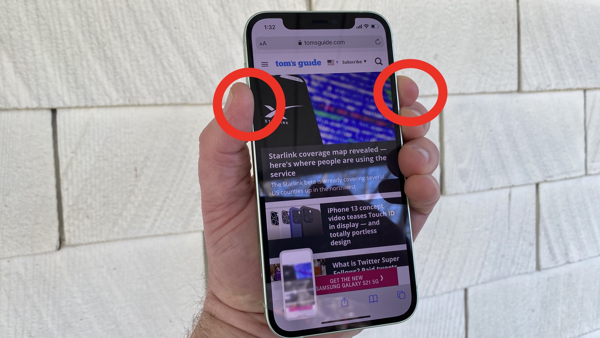 how to take a screenshot with an iPhone: iPhone 12, iPhone 11, iPhone X