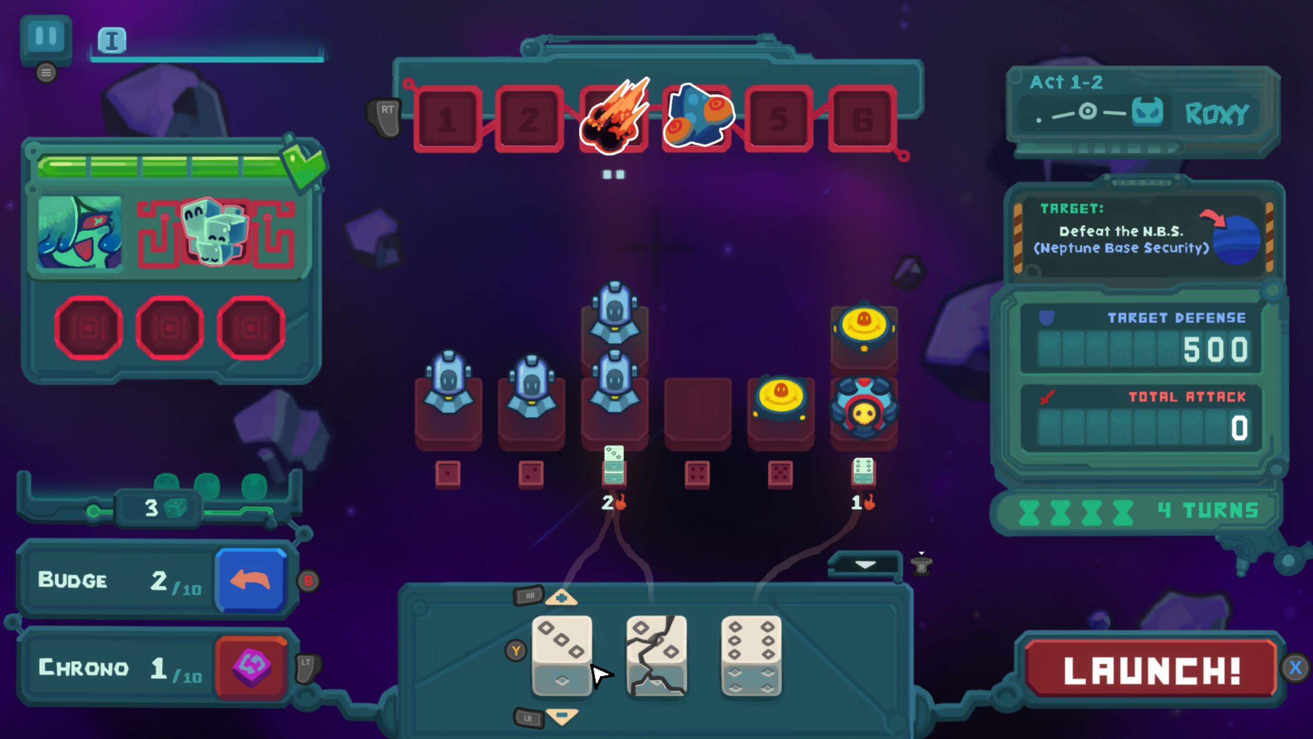 Dicevaders screenshots