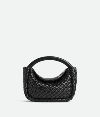 Women's Small Cobble Top Handle in Black