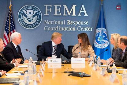 FEMA hurricane preparedness meeting. 