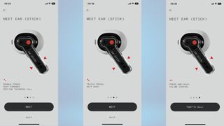 Nothing Ear stick review showing app controls