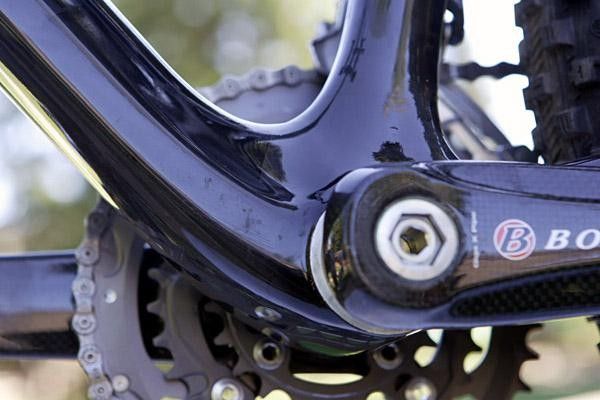 Fisher increases its bottom bracket shell and changes shape of tube junction for greater stiffness