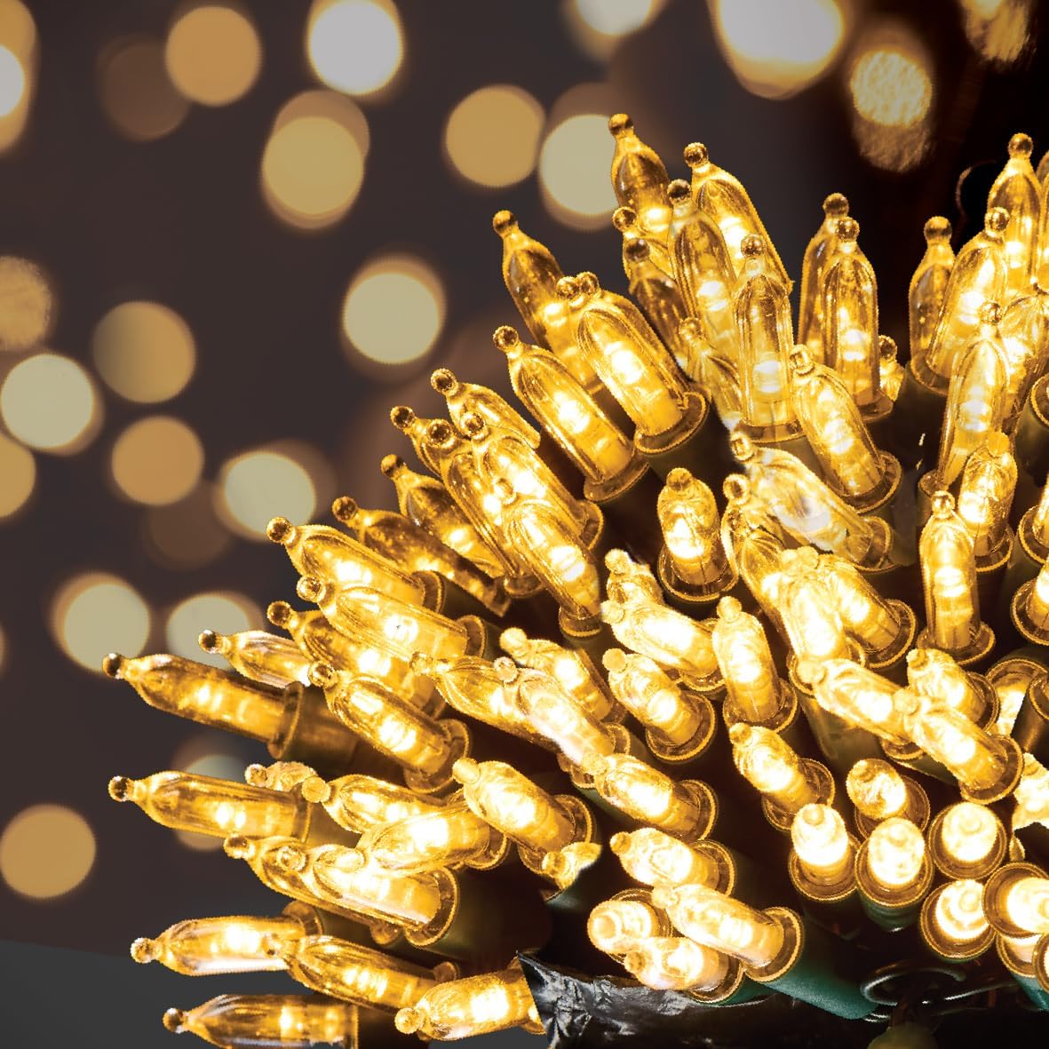 The Christmas Workshop 75220 100 Warm White Christmas Tree Lights/static Decorative Led Fairy Lights / 12.9m Length/indoor &amp;amp; Outdoor Christmas Decorations