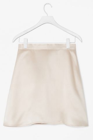 Cos Flared Silk Skirt, £115