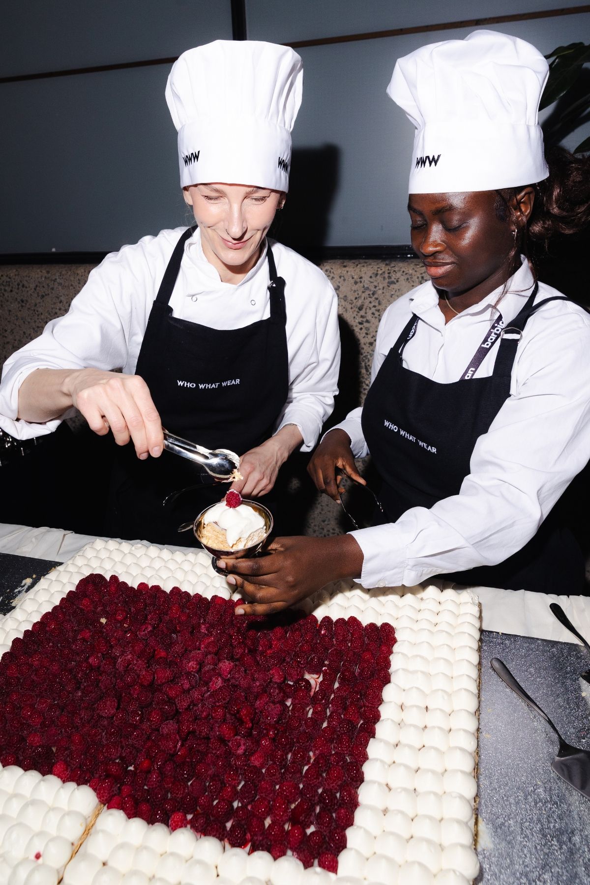 A picture of the dessert at the Who What Wear UK Next in Beauty awards