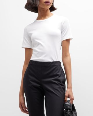 Johanna Crewneck Classic Tee