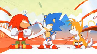 Sonic Mania Knuckles Sonic Tails