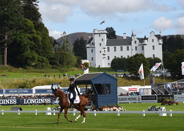 Holly Woodhead and DHI Lupison at the European Eventing Championships at Blair 2015. Picture by Peter Nixon