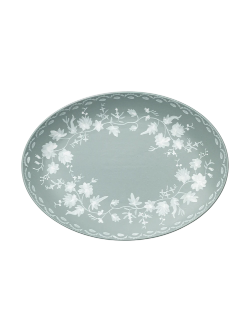 Meadowlark Hand-Painted Serving Platter