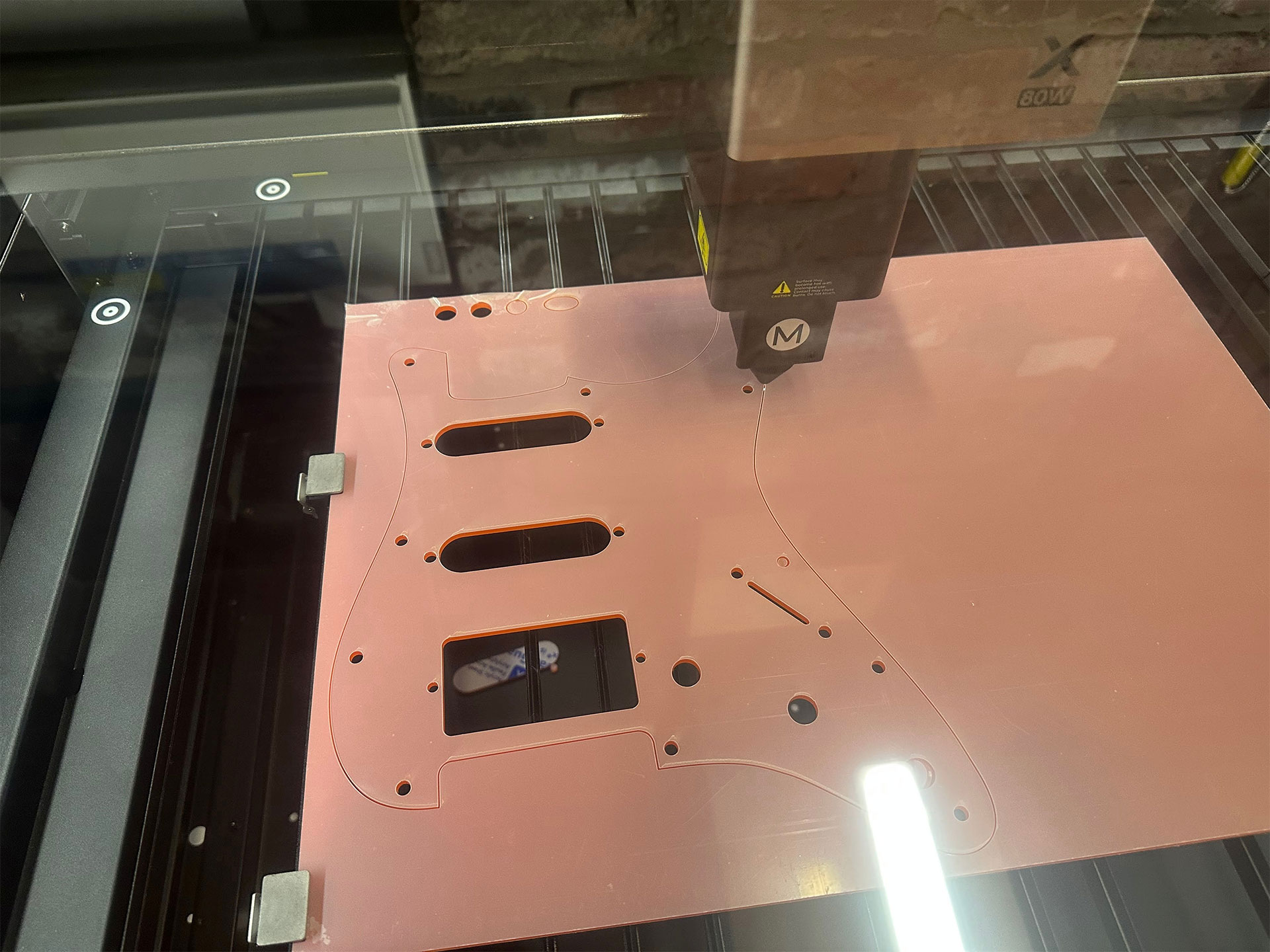 xTool P3 laser testing