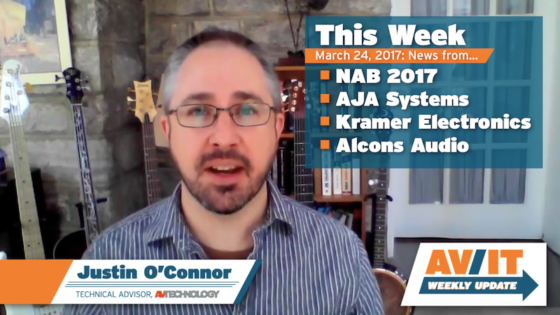 AV/IT Weekly Update with Justin O&#039;Connor: Episode 4