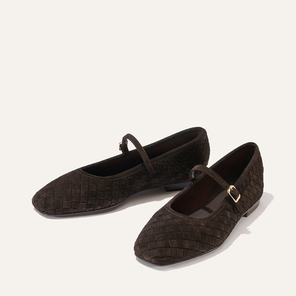 The Fonteyn Jane - Dark Chocolate Woven Pasado Suede