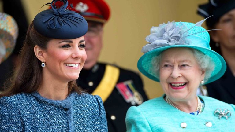 Kate Middleton & The Queen
