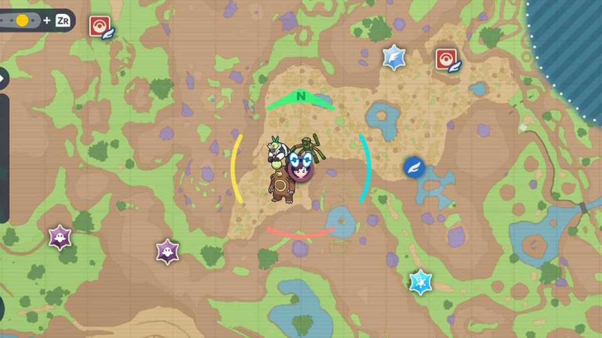 Pokemon Scarlet and Violet: Bisharp map