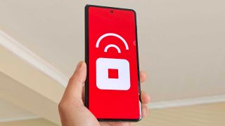 RedPocket Mobile logo shown on phone.