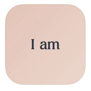 A screenshot of the I Am app logo from the Apple App Store.