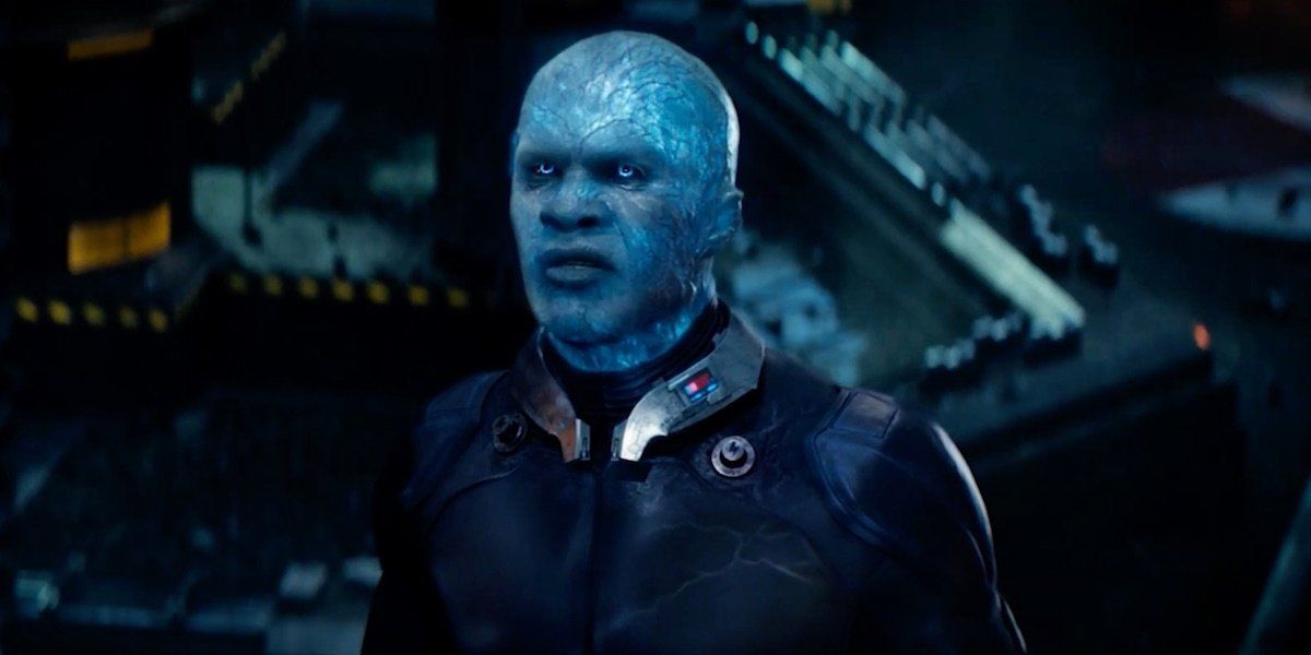 Jamie Foxx as Electro in The Amazing Spider-Man 2