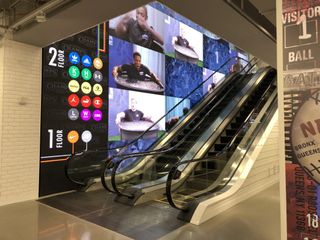 The indoor LED displays consisted of OEM-designed panels produced for ATS by Absen.