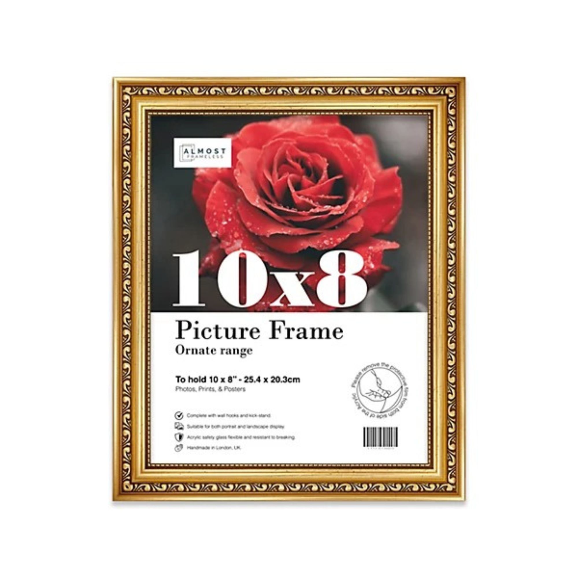 Gold picture frame