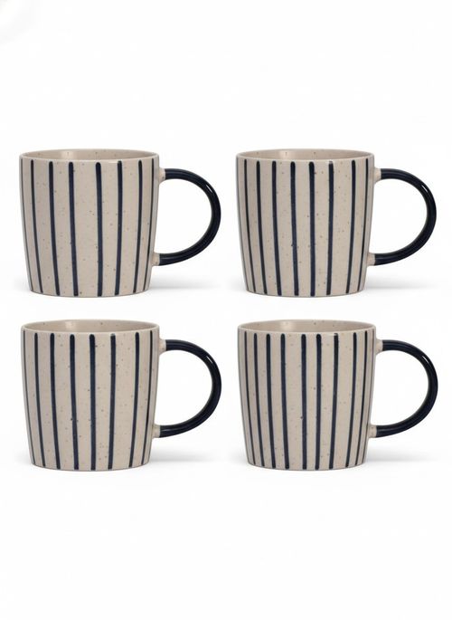 Stoneware mug set