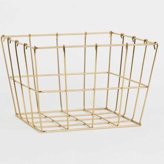 Gold wire storage basket