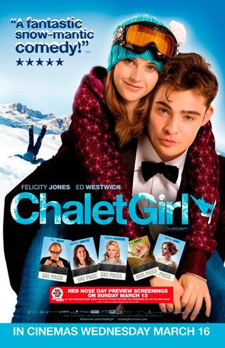 Chalet Girl competition - WIN, Twitter, twit, comp, competition, goody, bag, prize, Ed Westwick, Marie Claire