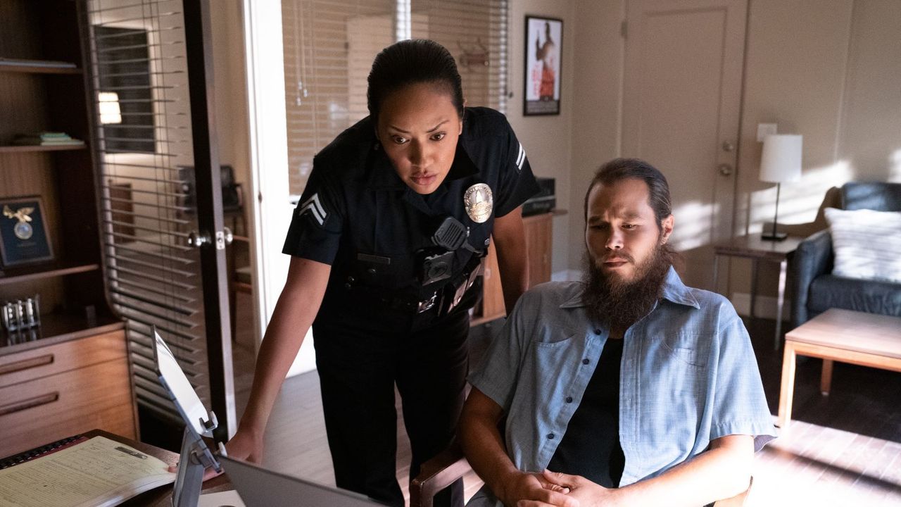 Denise Sanchez and Stephen A. Chang in Bosch: Legacy