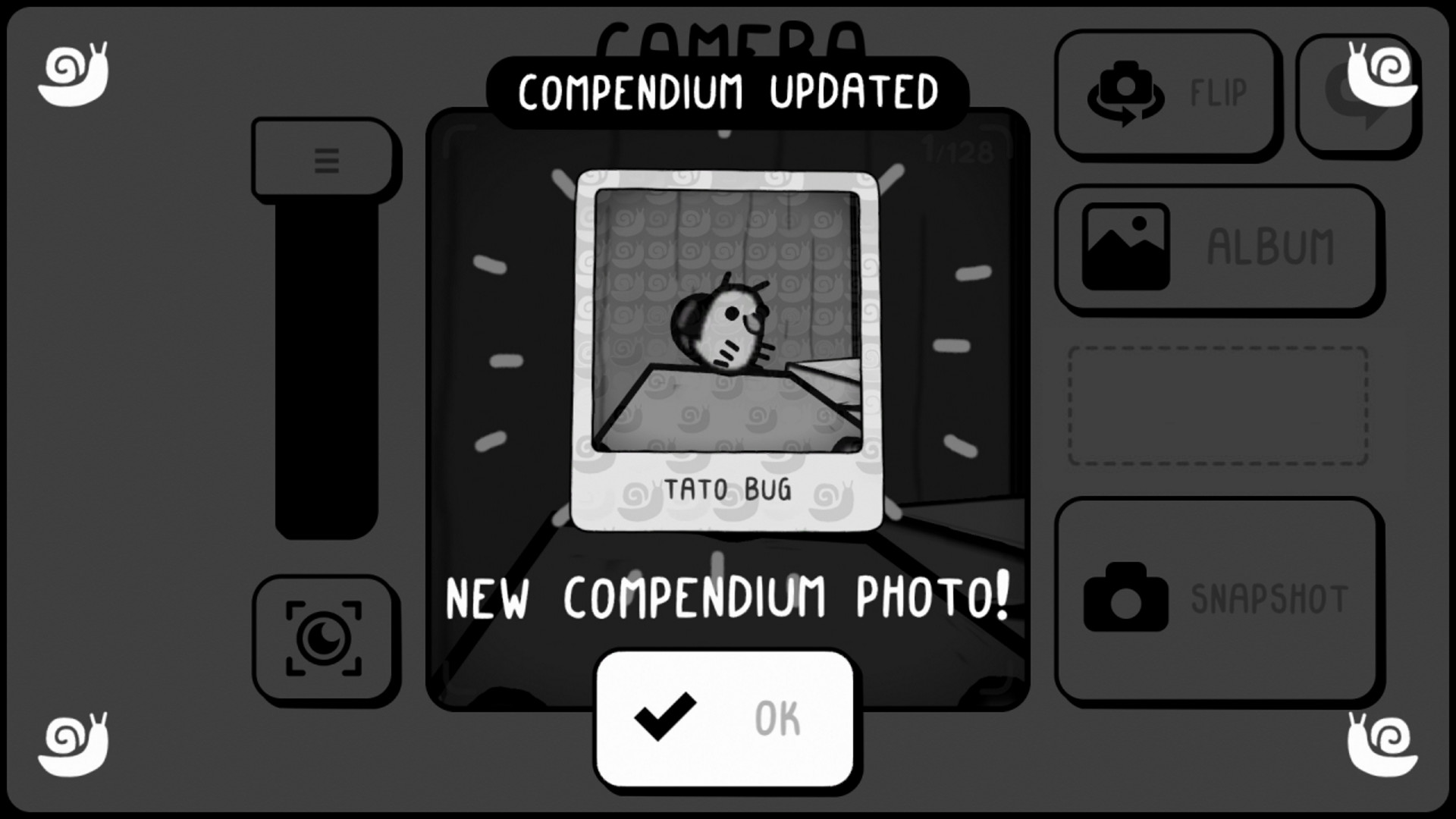 A snapshot of a bug during a moment in the game TOEM