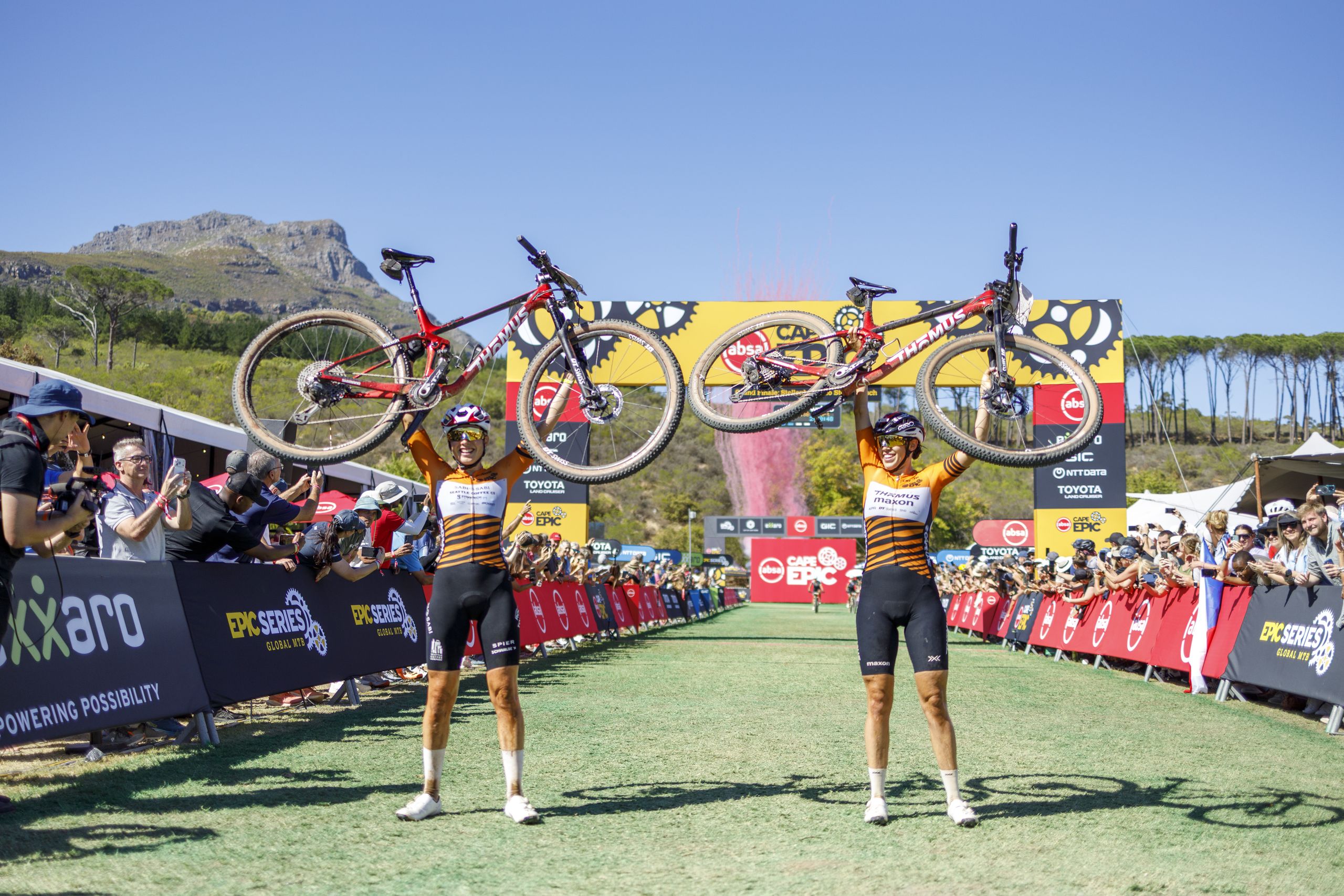 cyclingnews.com - Matilda Price - Beers and Nortje overhaul GC in finale to win men's Cape Epic, as Lill and Keller complete near total domination in women's race