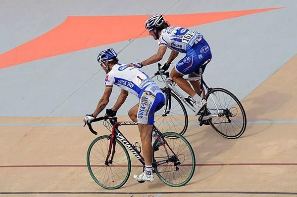 Pozzato came in a lap behind