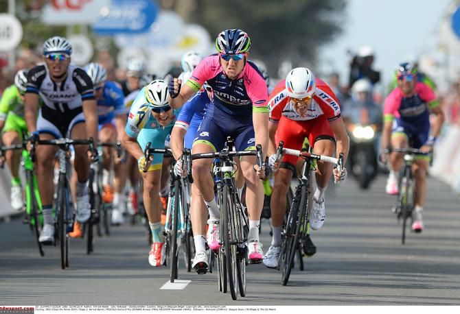 Sacha Modolo (Lampre-Merida) showed up the other sprinters