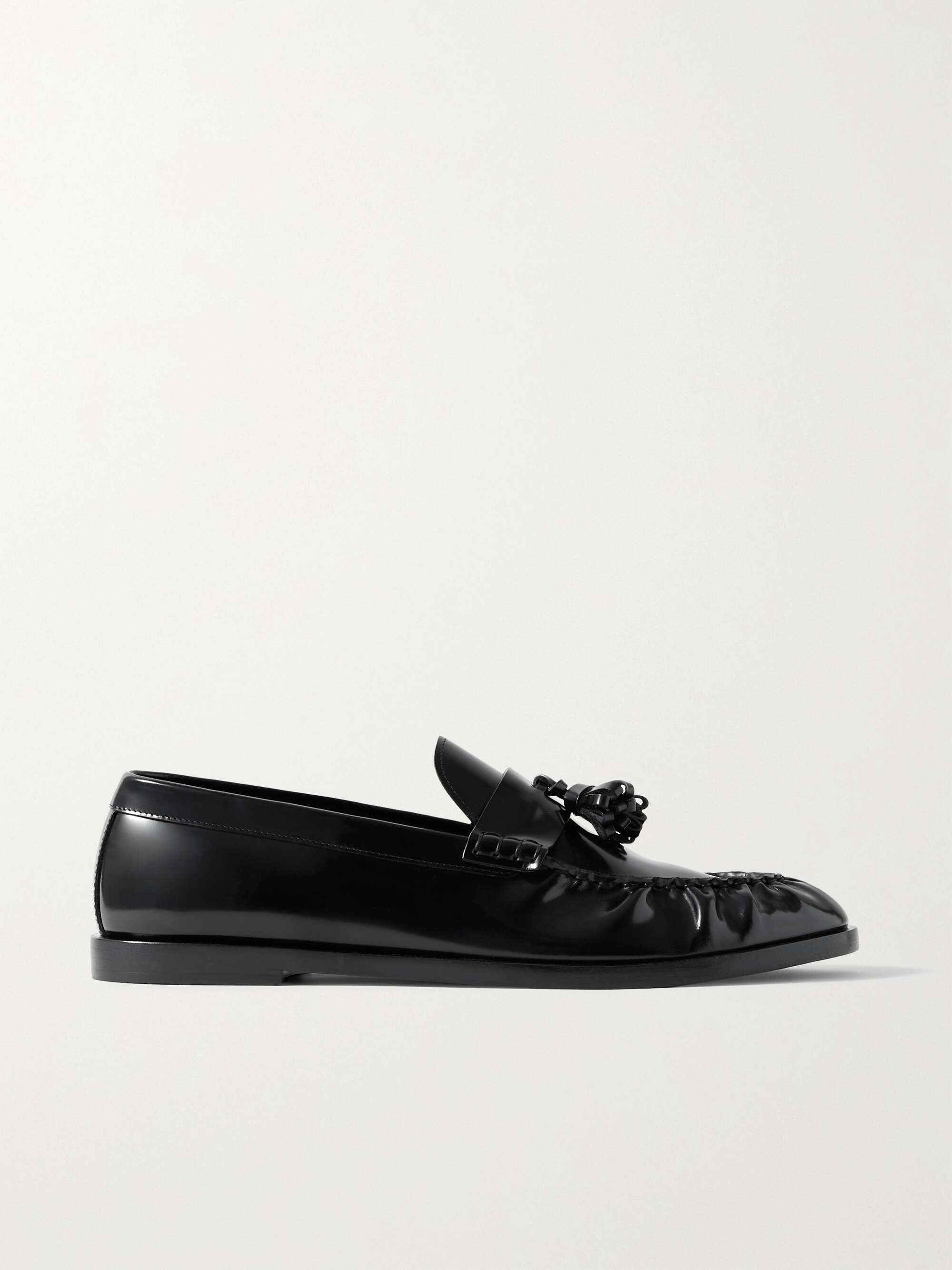 Tasseled Leather Loafers