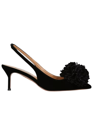 Couturier Sling 65 Velvet Heeled Pumps