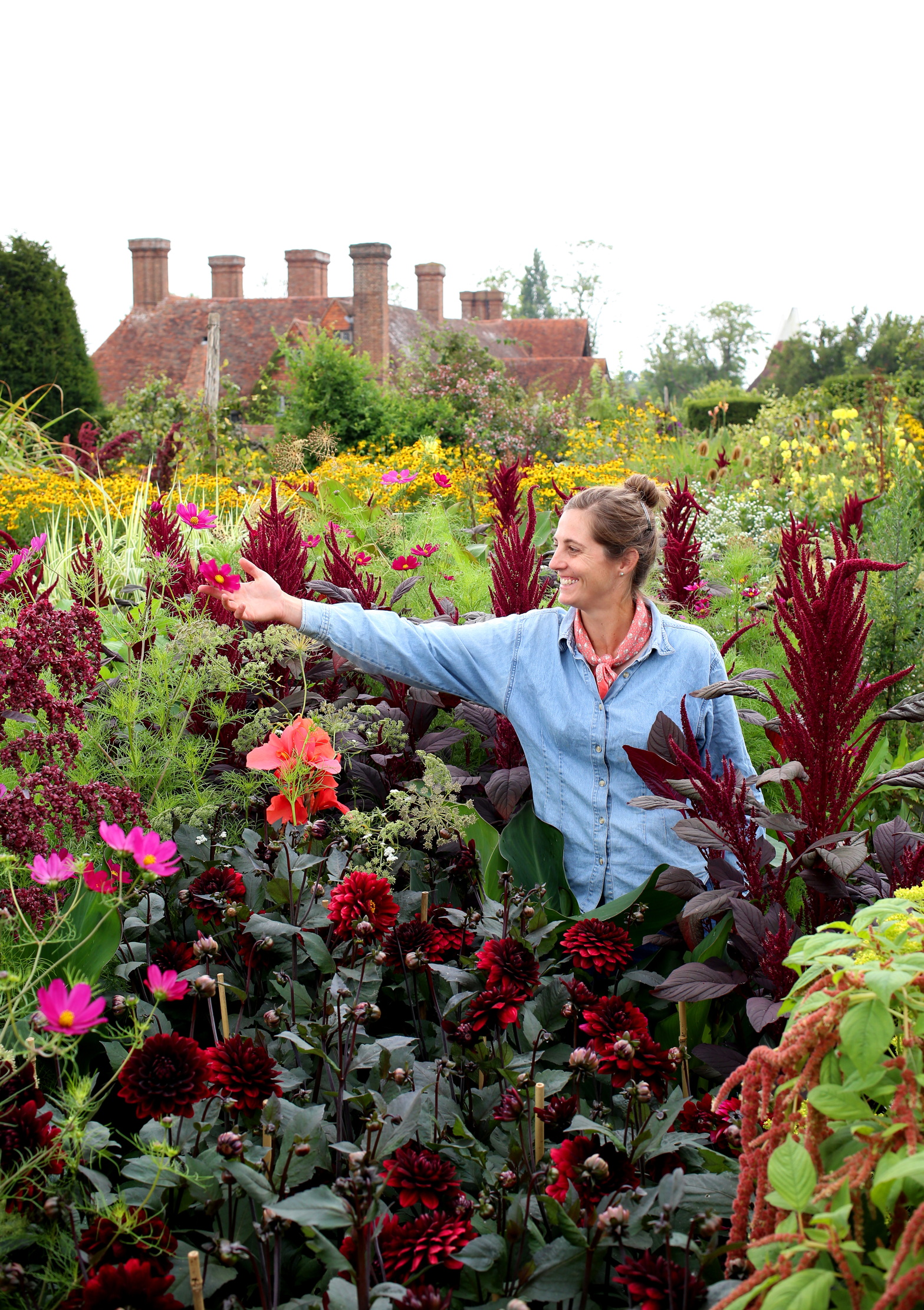 The gardener Coralie Thomas at Great Dixter