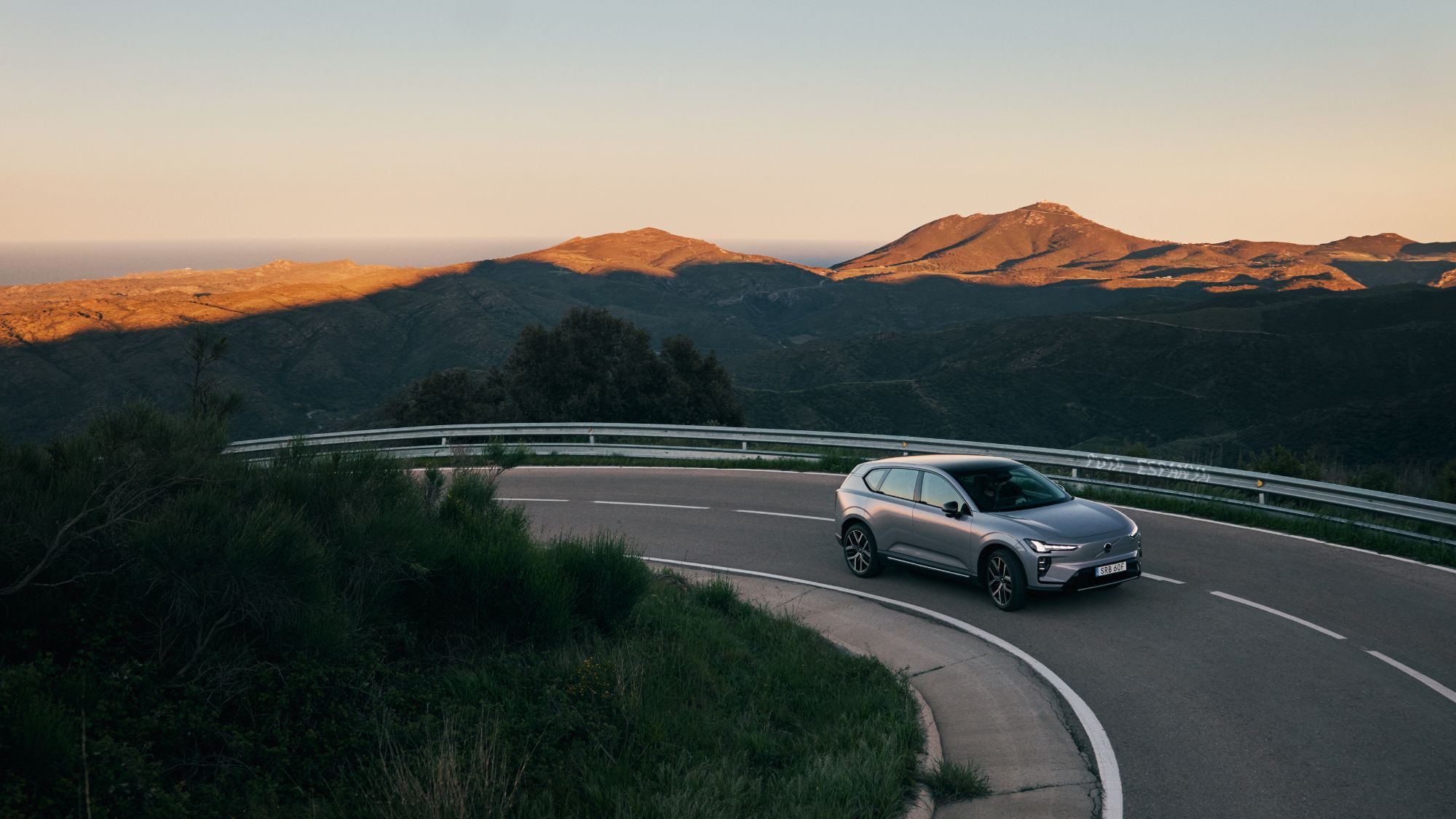 Lauren Cunningham Volvo EX60 test drive