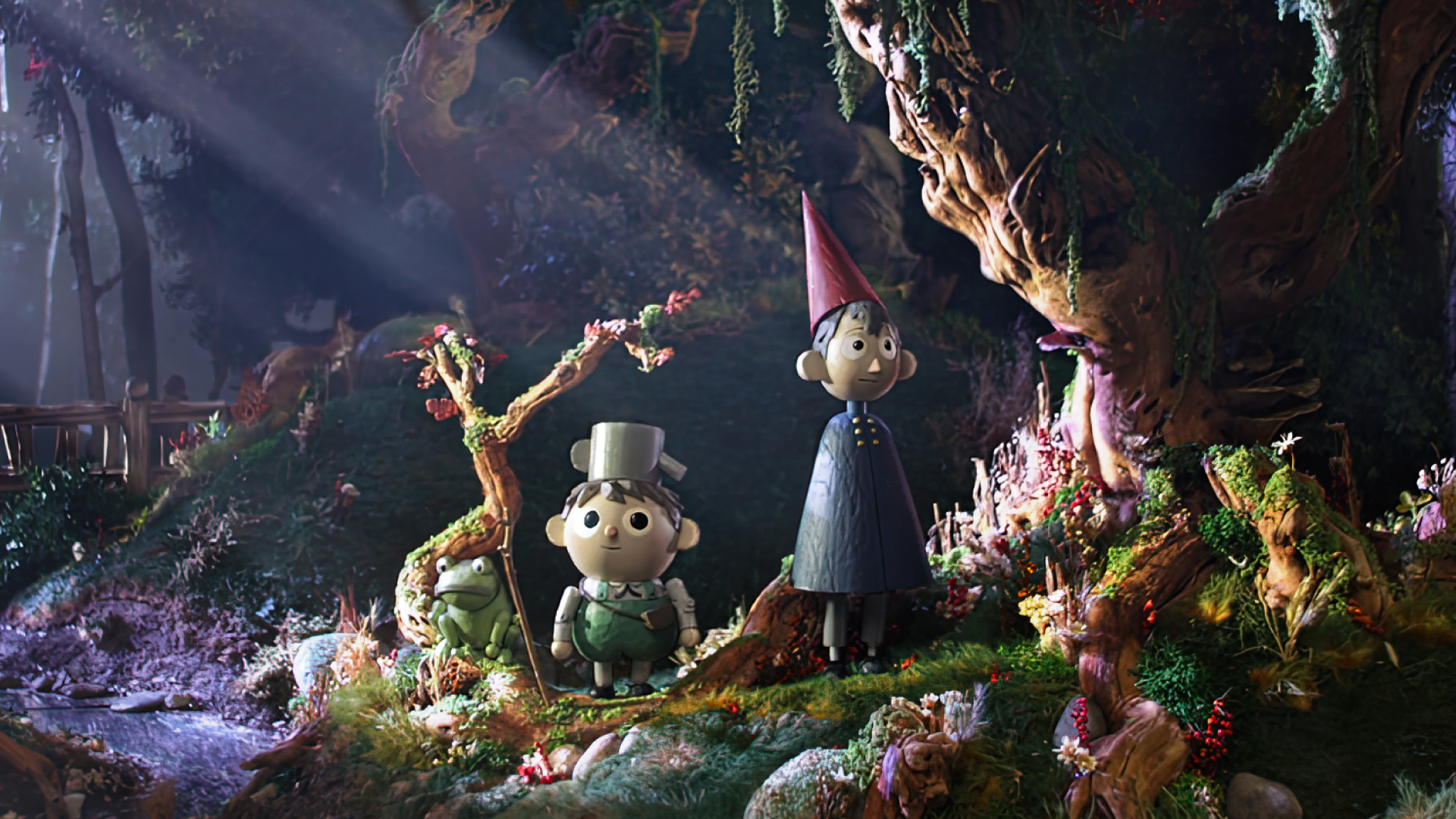 Favorit Halloween, Over the Garden Wall, mengonfirmasi hadiah ulang tahun tersebut, dan itu adalah film pendek Aardman yang menurut penciptanya "cantik"