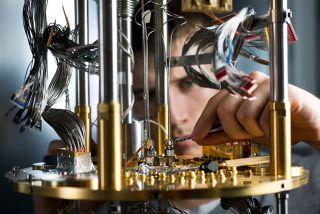 Réfrigérateurs à dilution D-Wave