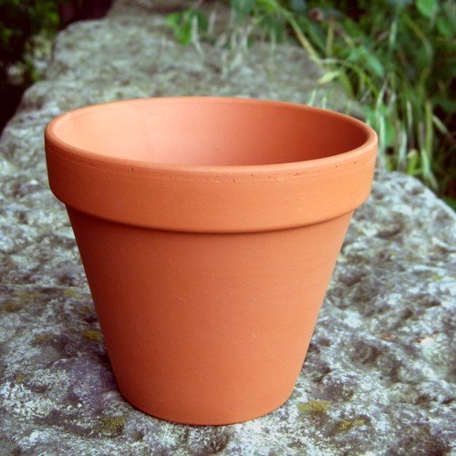 Weston Mill Pottery - [f20 Terracotta Plant Pots (pack of 5) 20cm Diameter X 17.5 Cm High