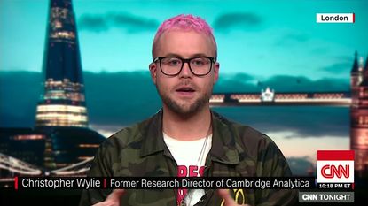 Cambridge Analytica whistleblower talks to CNN