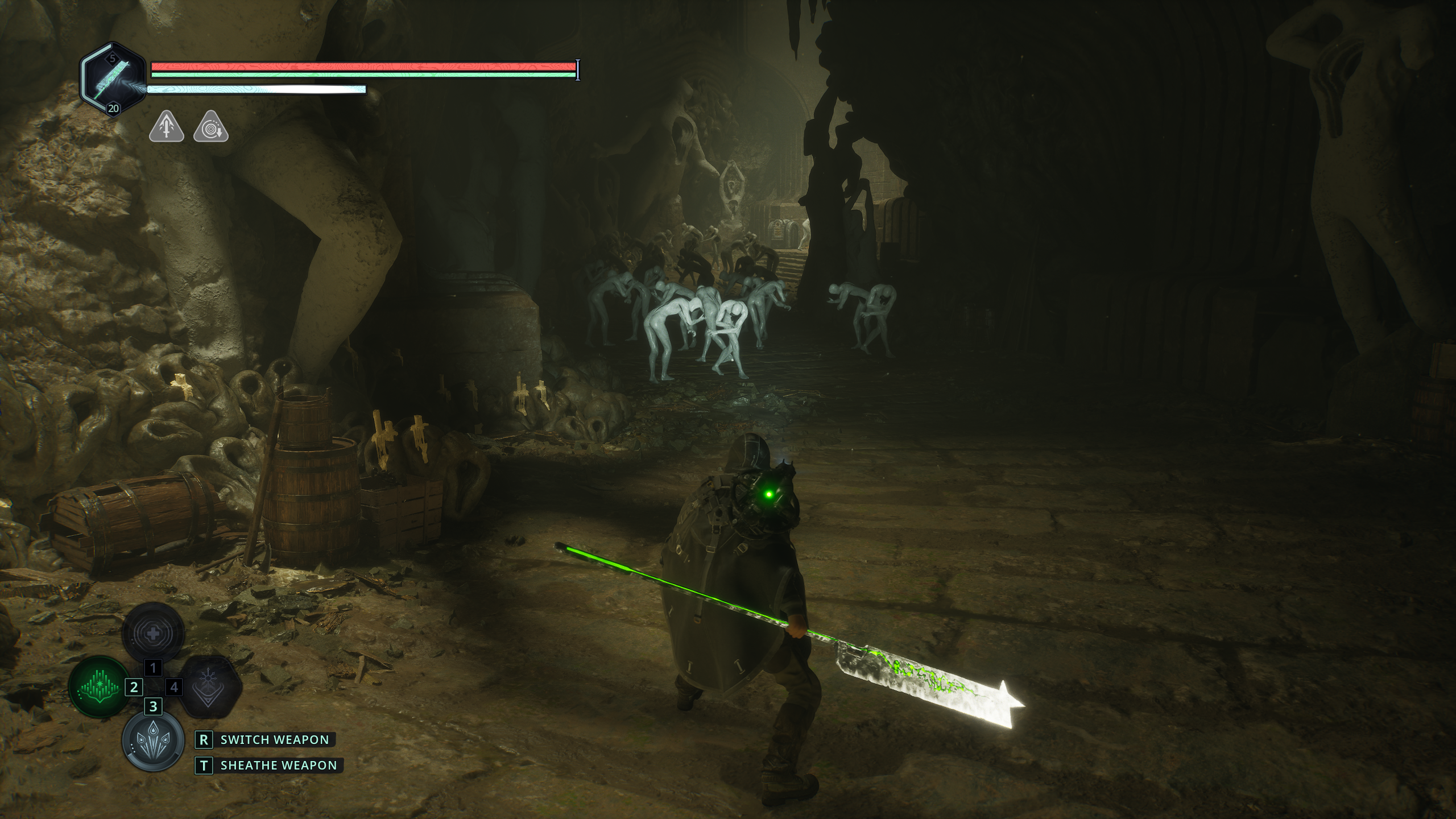 Screenshot from the game Hell Is Us.