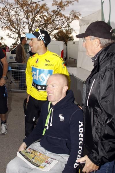 Volta ao Algarve leader Richie Porte (Sky)