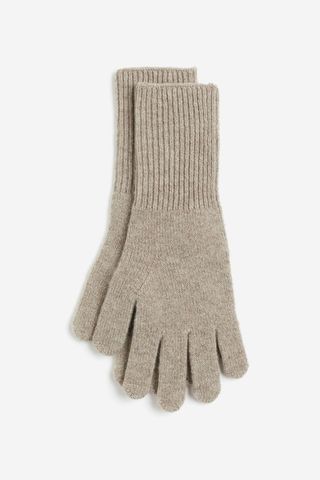 Cashmere-Blend Gloves