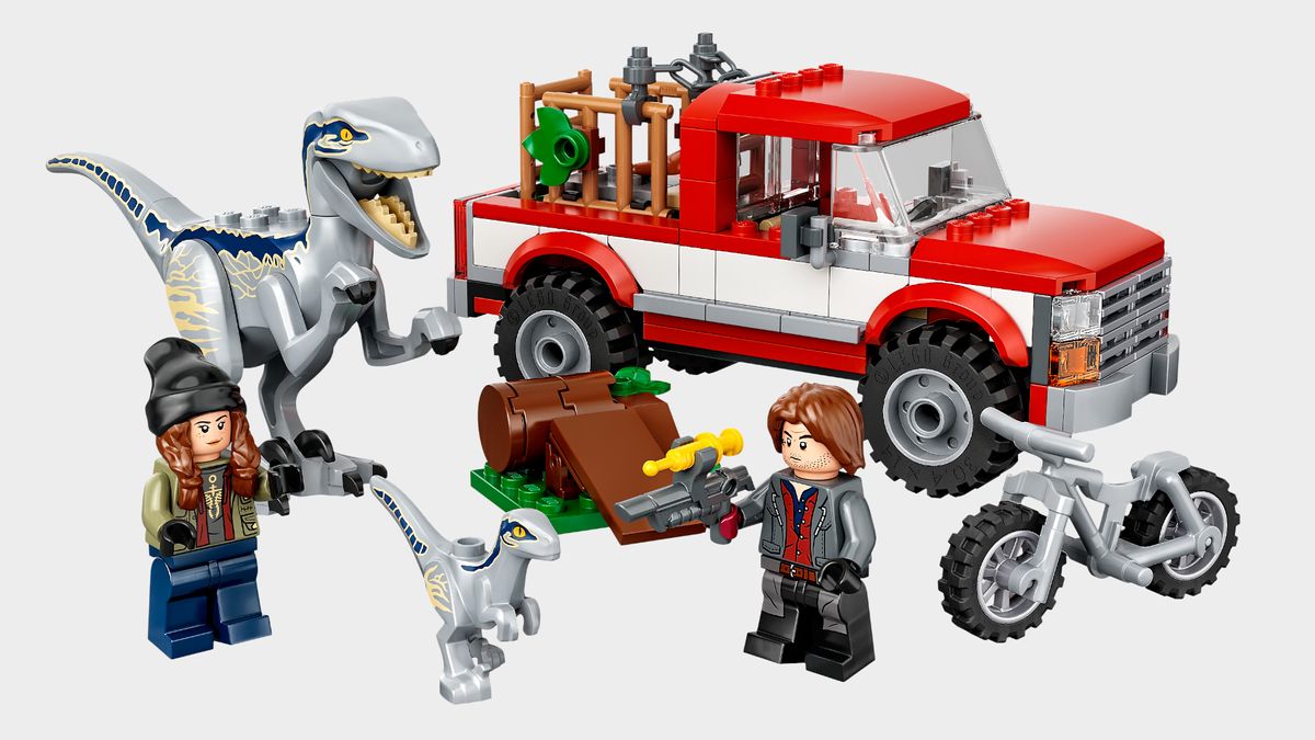 LEGO Jurassic World Blue &amp; Beta Velociraptor Capture (76945)